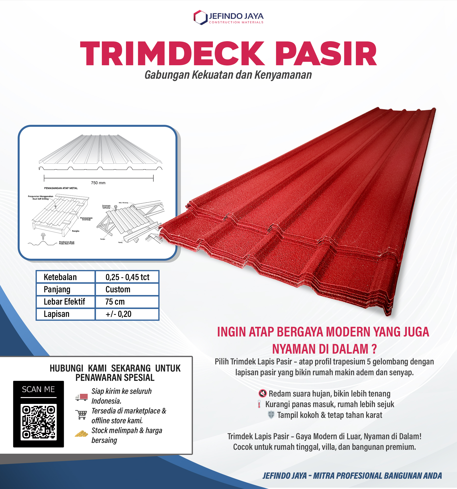 Trimdeck J2 Pasir