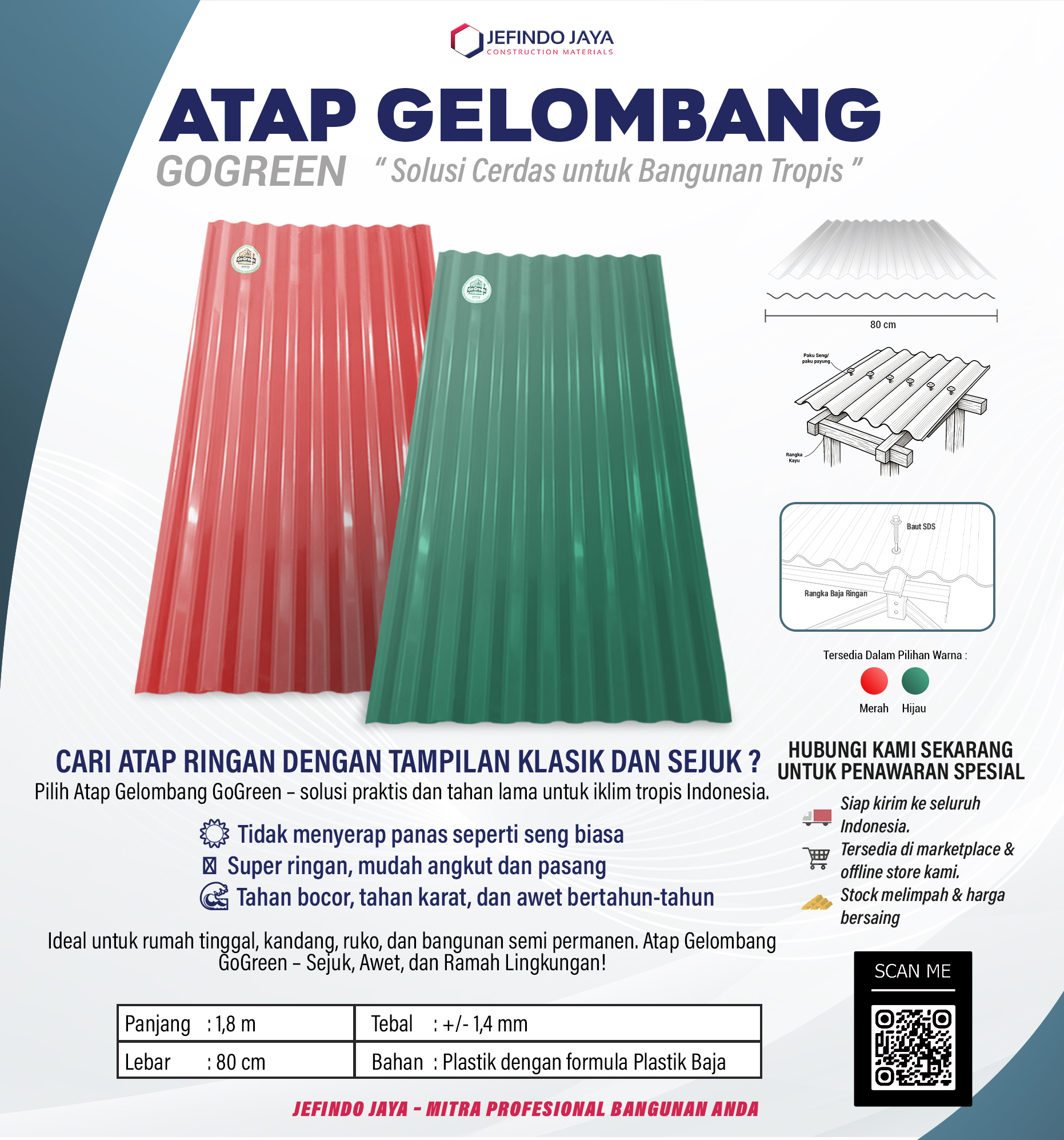 Atap Gelombang GoGreen