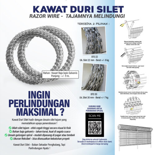 Kawat Duri Silet